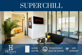 HOMEY SUPERCHILL - Appartement moderne et tout équipé - Netflix et WiFi inclus - Situé en Hyper-centre - Proche Genève Annemasse